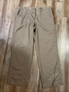 IZOD XFG stretch performance Golf Khaki Pants - Neutral Tan